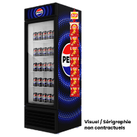 Vitrine Pepsico avec mobilier épicerie text 1