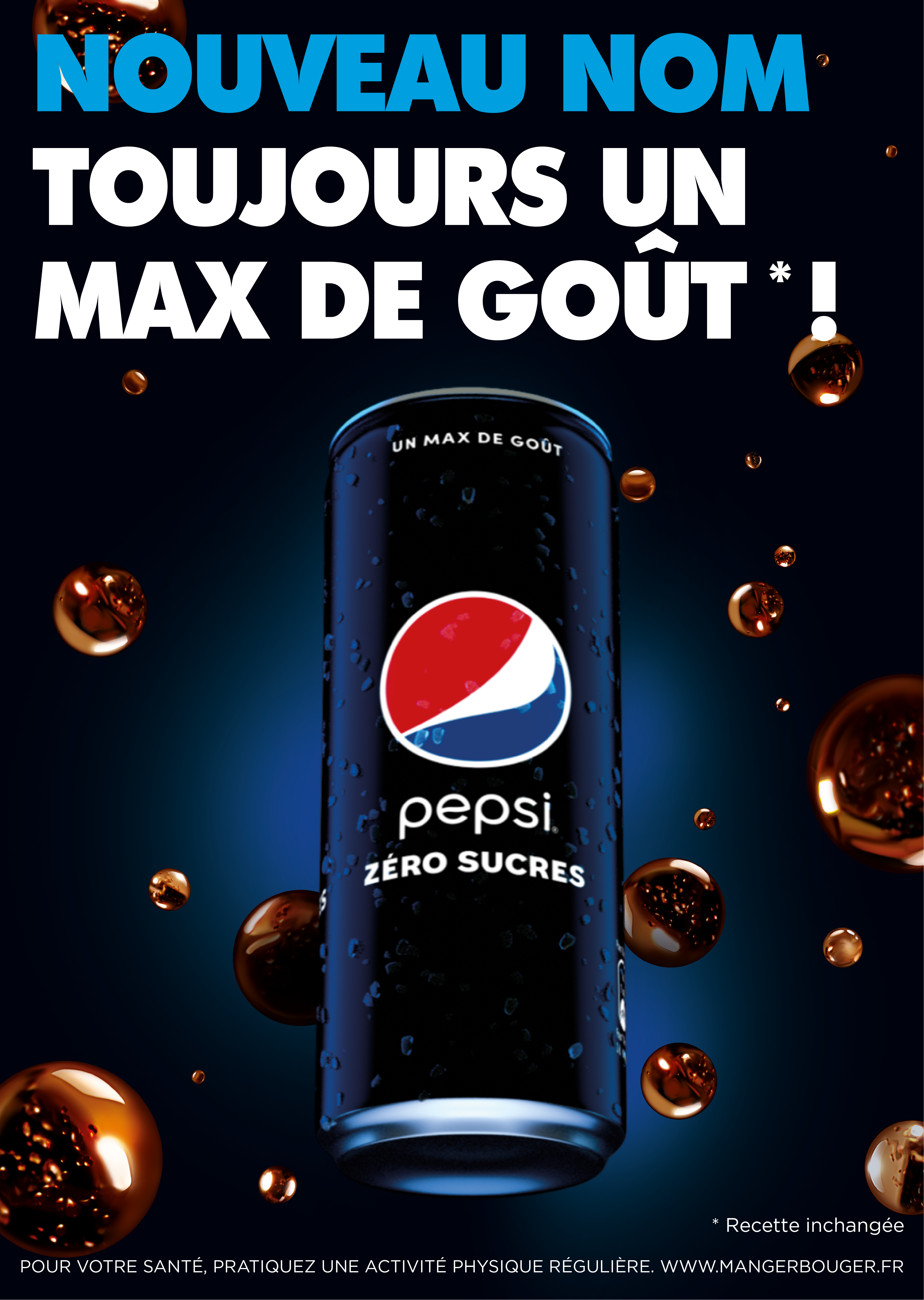 Pepsi Max devient Pepsi Zéro Sucres - Leader Réunion